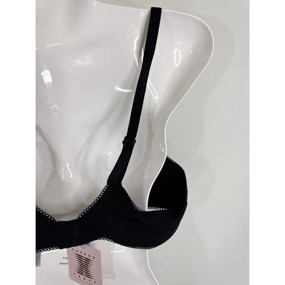 Savage Fenty Underwired Unlined Bra in Black 38B - Picture 7 of 11
